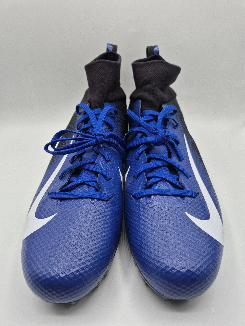 New Nike Vapor Untouchable Pro 3 Football Cleats Men's Size 12.5 Blue Black